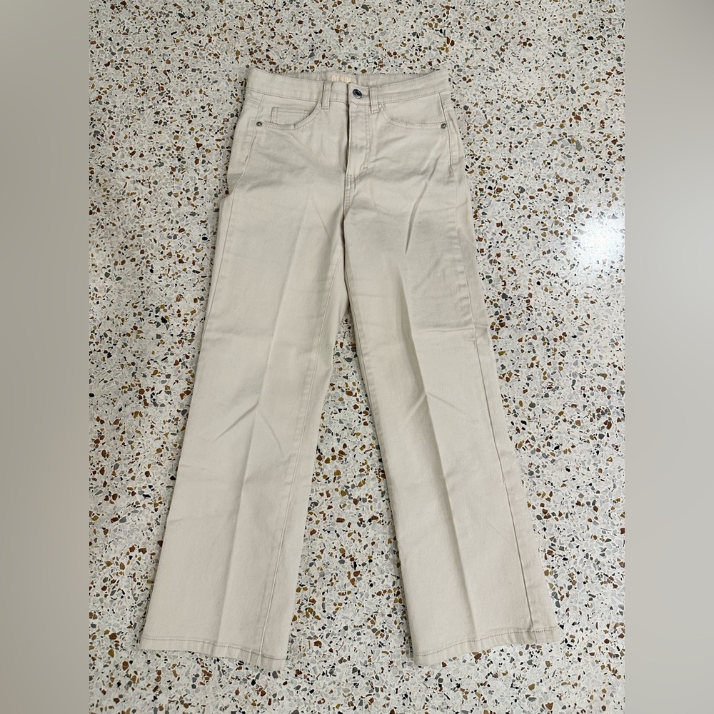 Kappahl Beige Cream Denim Straight Cut Jeans new